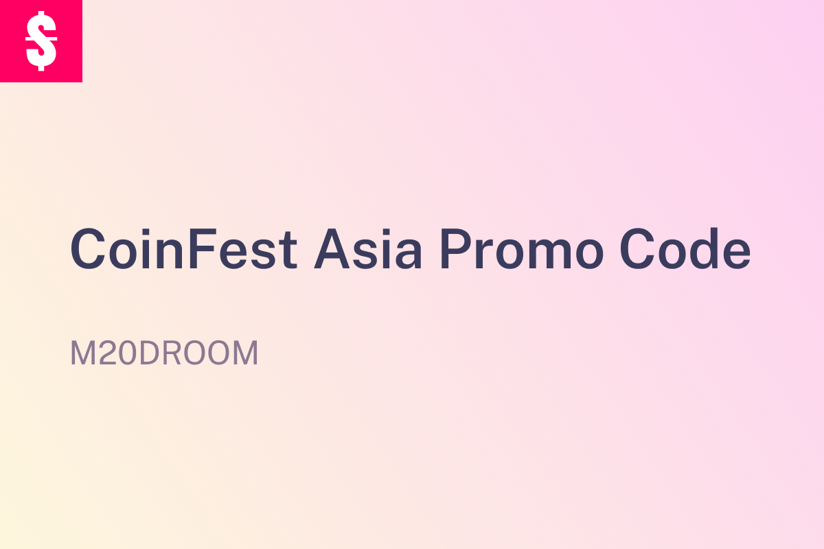 CoinFest Asia Promo Code