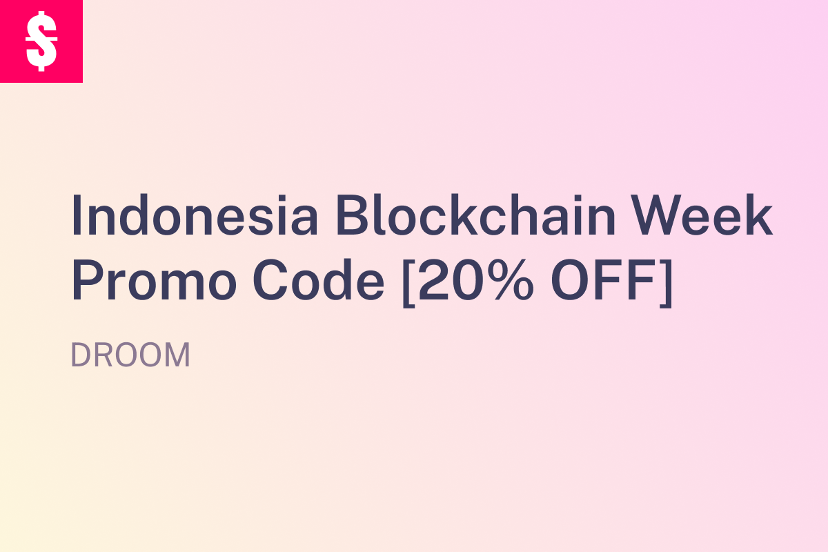 Indonesia Blockchain Week Promo Code
