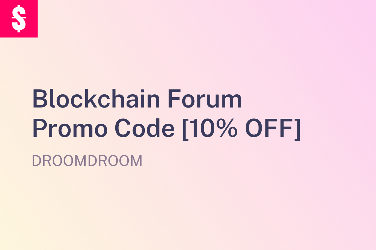 Blockchain Forum Promo Code